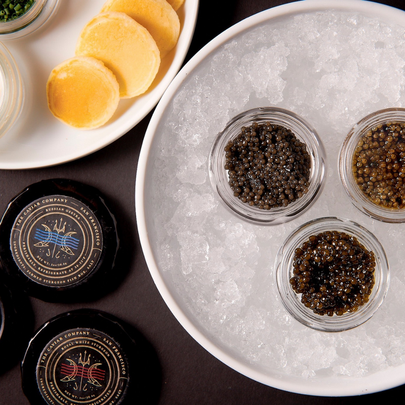 The Caviar Co. Virtual Caviar Class- Connoisseur Tasting Kit